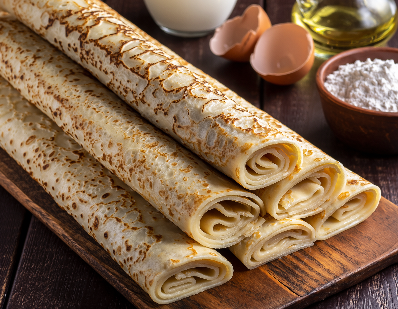 Massa de Panqueca Clássica