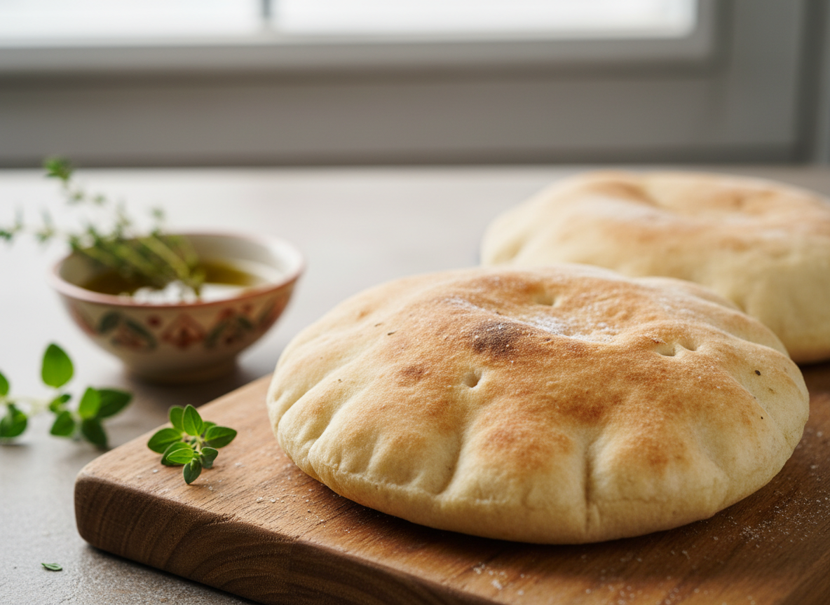 Pão Sírio (Pita)