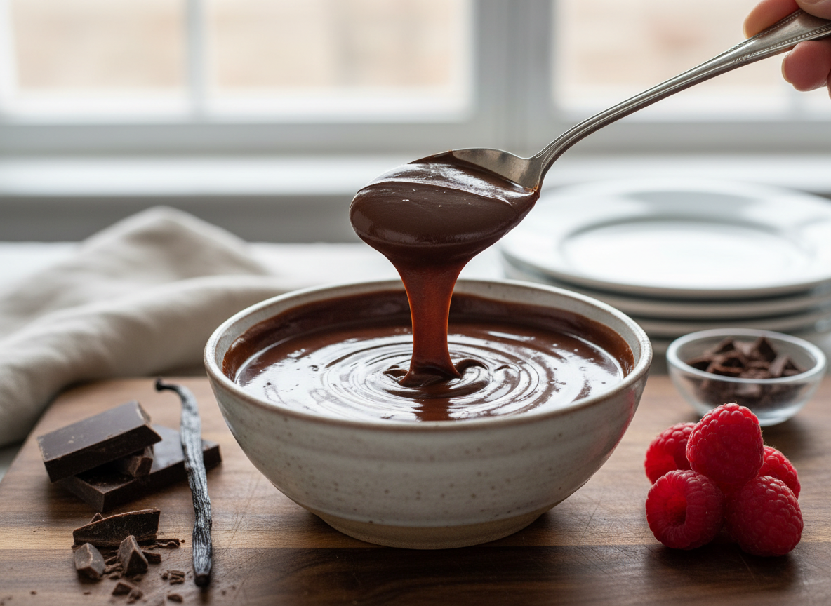 Ganache de Chocolate Meio Amargo