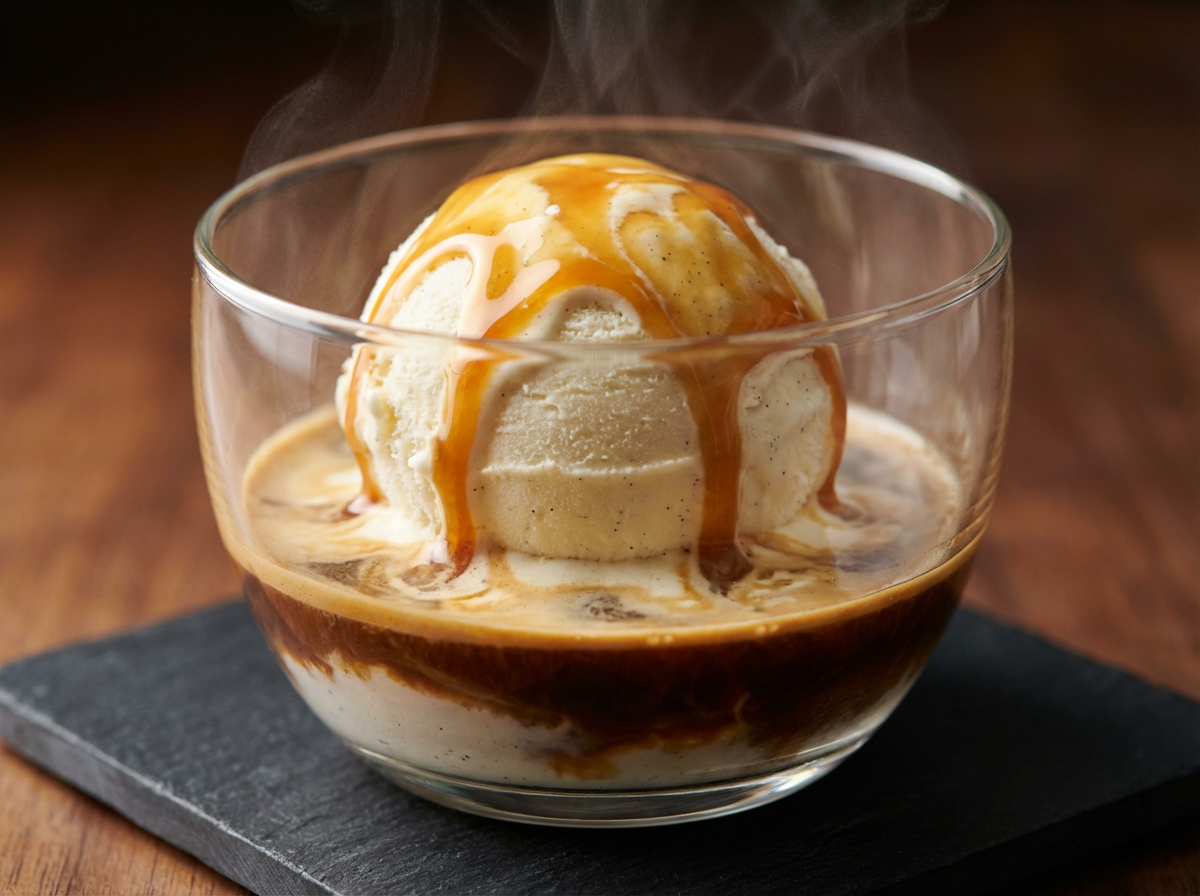 Affogato de Baunilha