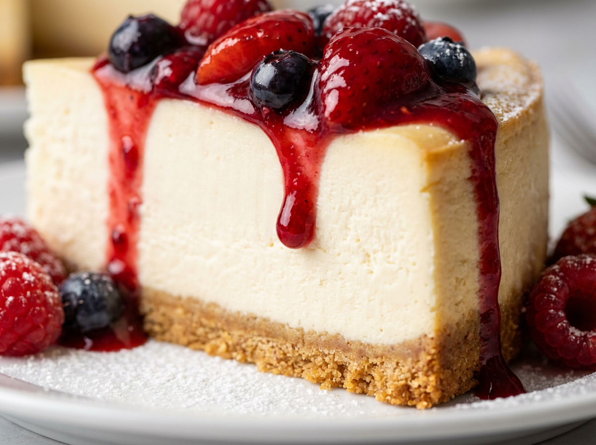 Cheesecake de Frutas Vermelhas