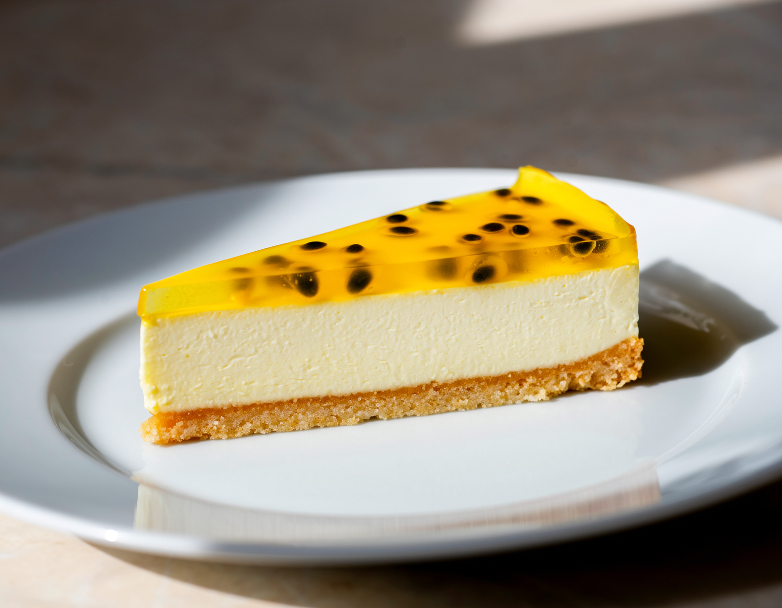 Torta Gelada de Maracujá