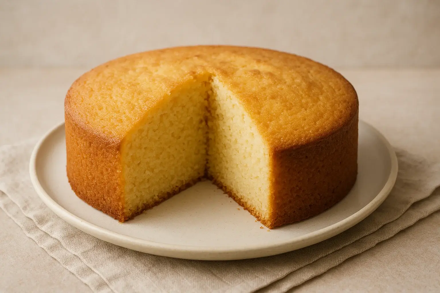 Base de Bolo de Baunilha