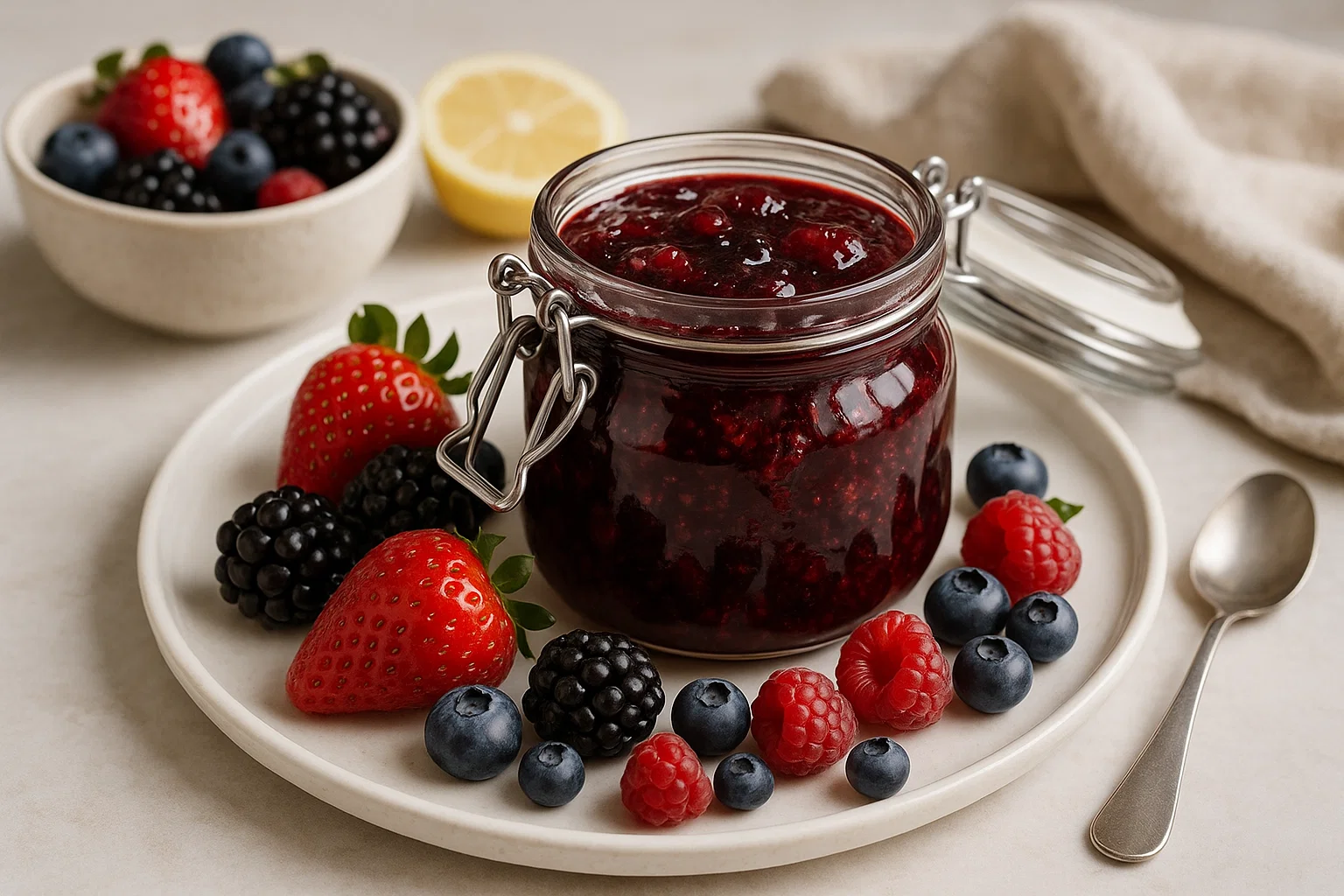 Geleia de Frutas Vermelhas